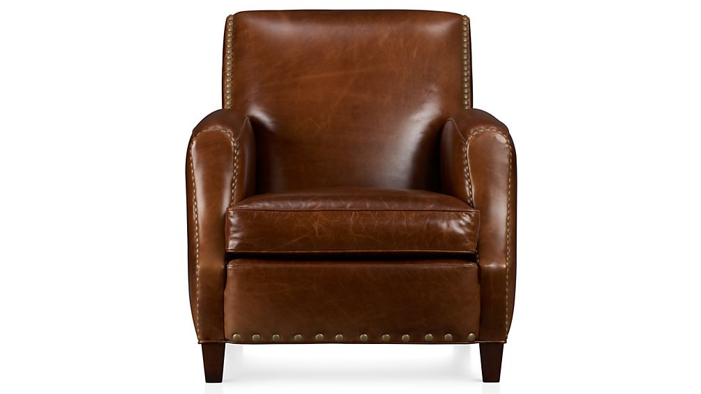 Metropole Leather Chair | Crate and Barrel And the best part is, it was available for use sitewide.