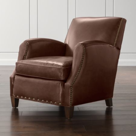 Metropole Leather Chair Reviews Crate And Barrel
