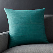 Teal Throw Pillows Crate And Barrel