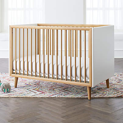 crate and barrel jenny lind crib