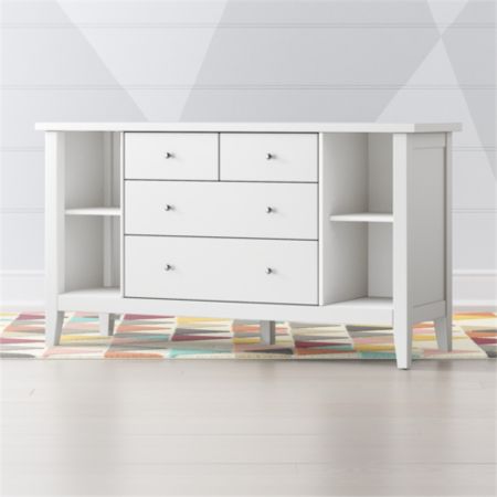 Kids Midway Classic White Dresser Reviews Crate And Barrel Canada