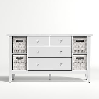 crate and barrel baby changing table