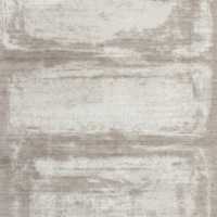 Milano Wool and Viscose Hand-Knotted Brown Rug Swatch 12"x18"