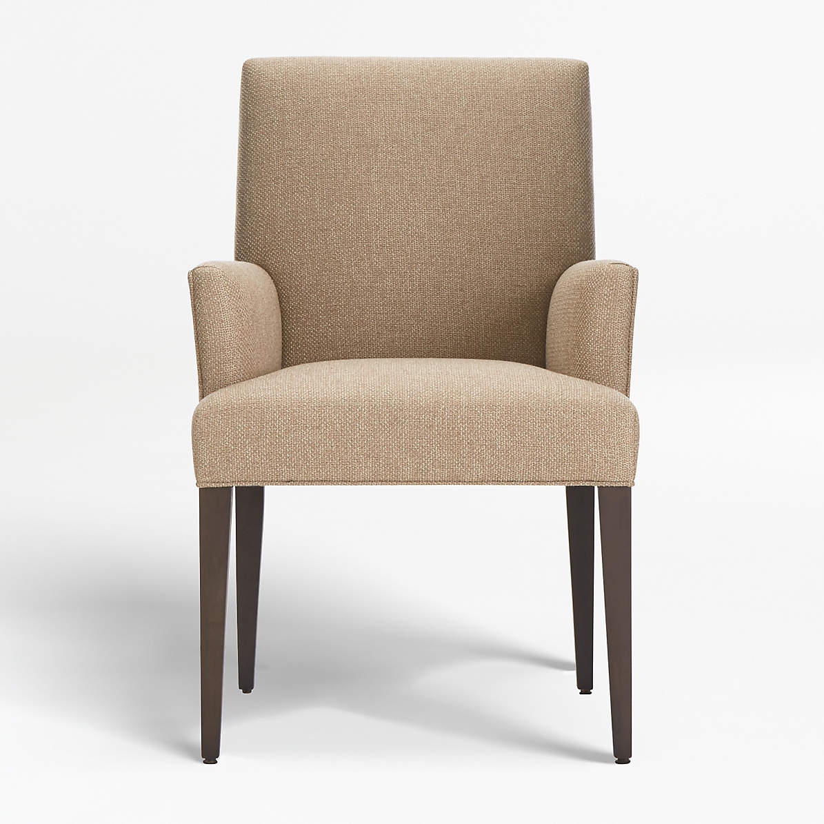 Upholstered Dining Arm Chair Reviews Crate And Barrel