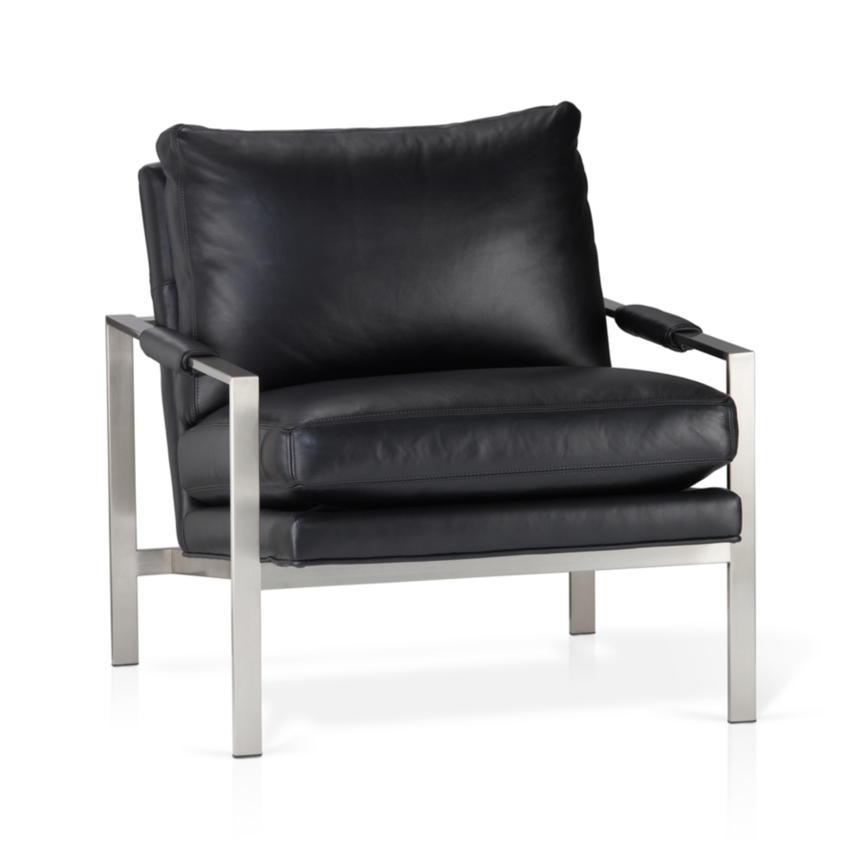 Milo Classic Leather Lounge Chair $2,499.00