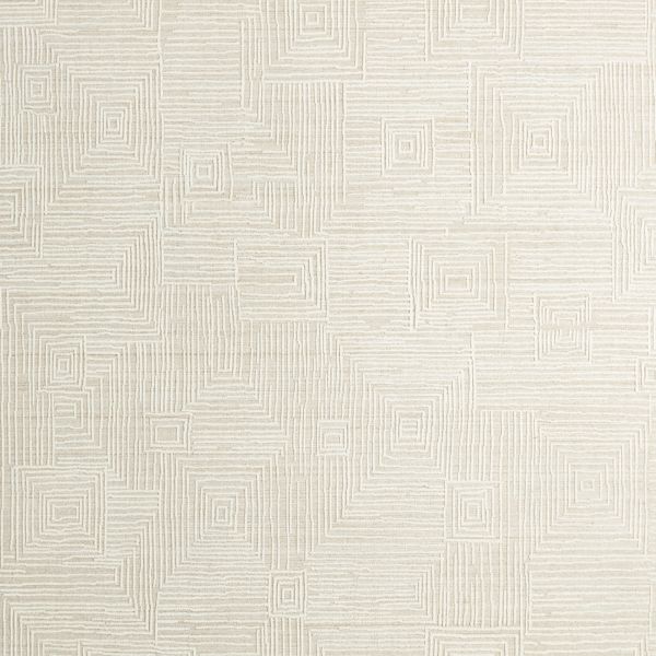 Milos Wool and Viscose Sand Brown Area Rug 6'x9'