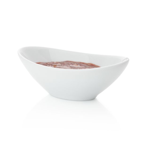 Mini Oval Sauce Dish + Reviews Crate and Barrel