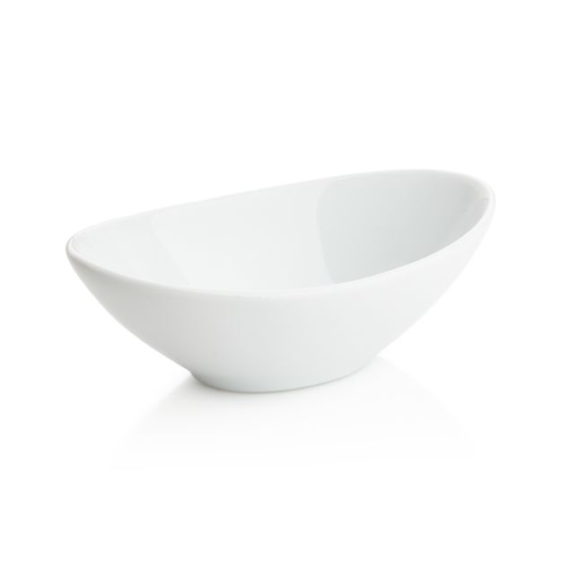 Mini Oval Sauce Dish | Crate and Barrel