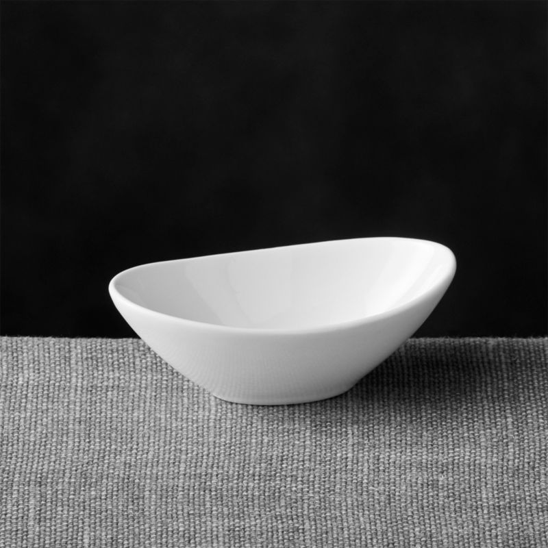 Mini Oval Sauce Dish Reviews Crate and Barrel