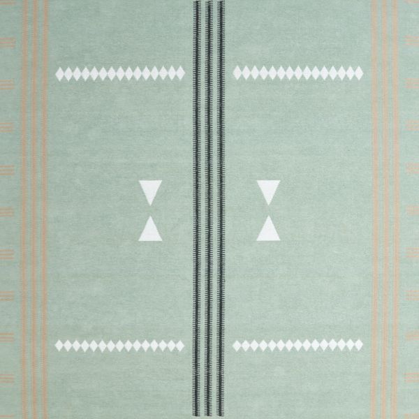 Mirror Pattern Green Chenille Kids 12
