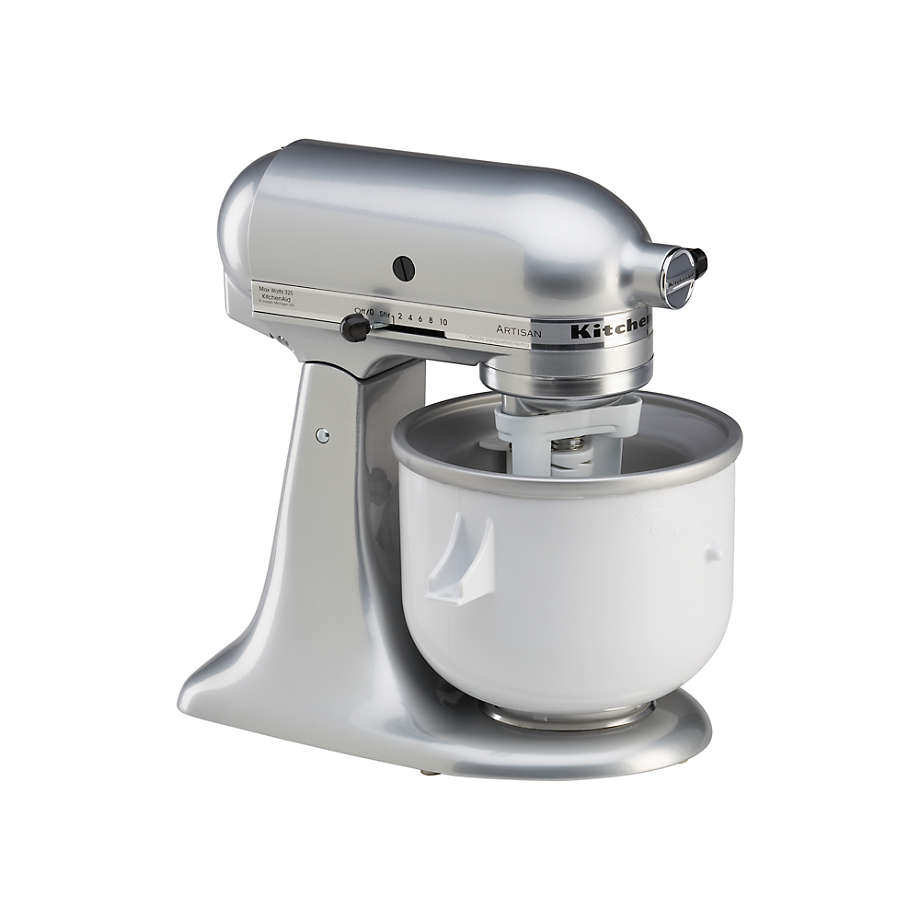 KitchenAid Stand Mixer Ice Cream Maker Attachment + Reviews Crate and