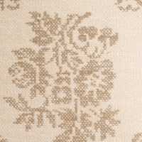 Manor Performance Handknotted Ivory Rug Swatch 12"x18"