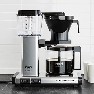 Moccamaster 10-Cup Polished Silver Coffee Maker