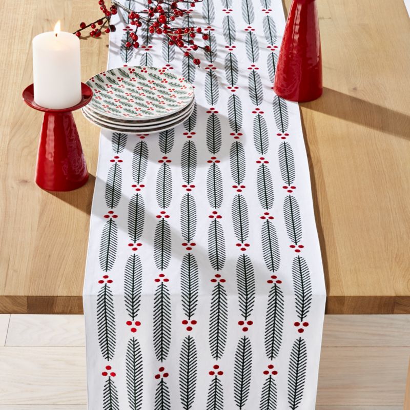 holiday table runner
