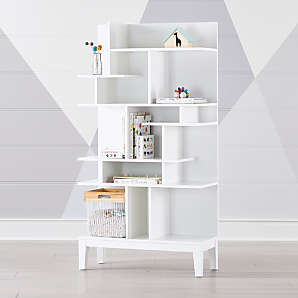 crate and kids bookshelves