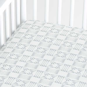 Geometric Crib Sheets Crate And Barrel