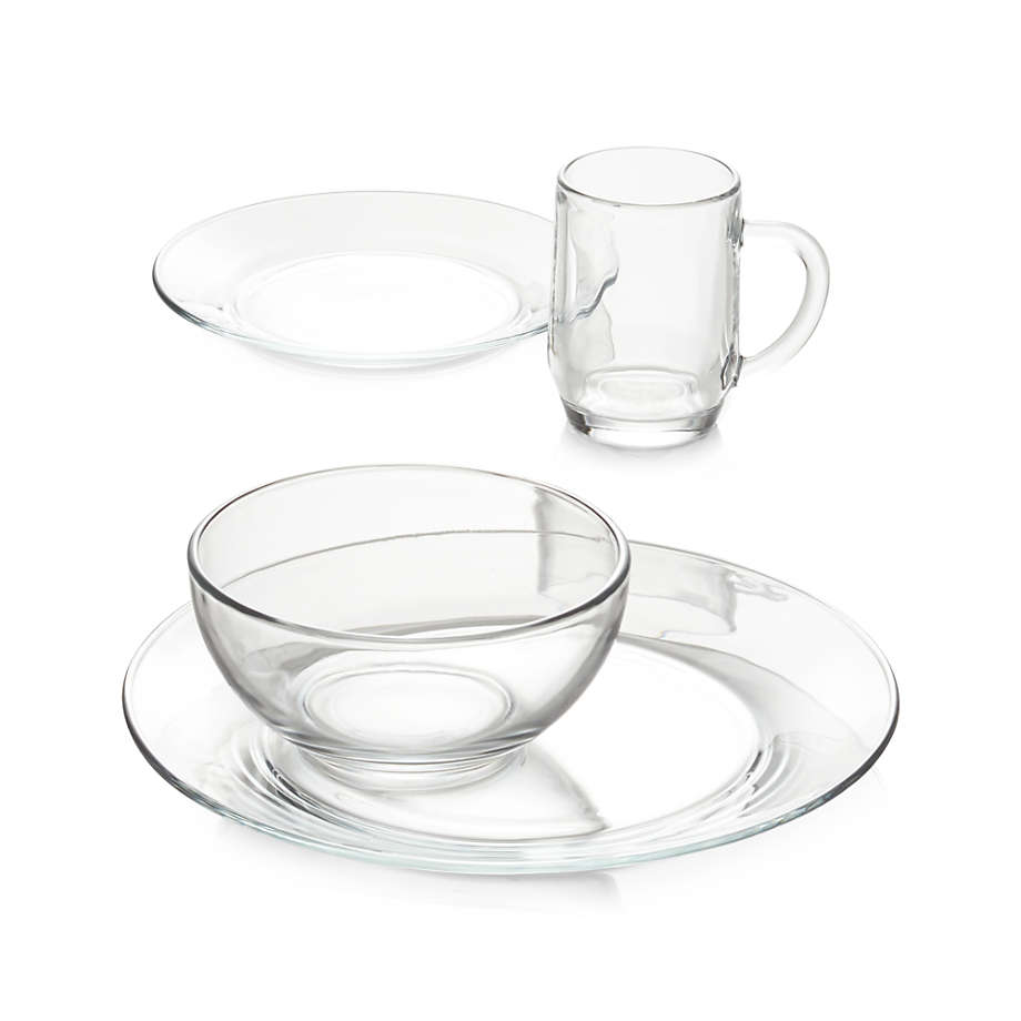 glass dinnerware