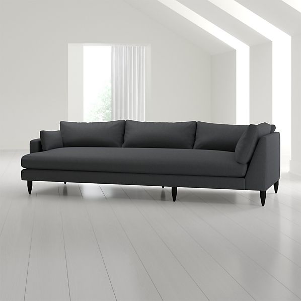 Monahan Left Arm Corner Sofa Reviews Crate And Barrel Monahan Left Arm Corner Sofa Reviews