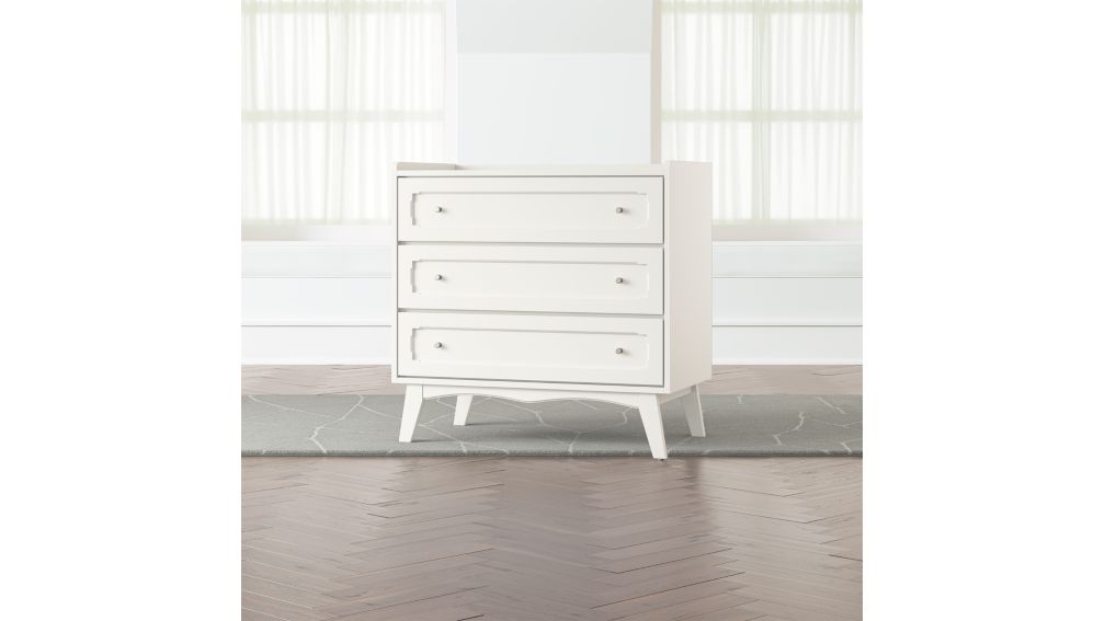 Monarch Elegant White Dresser Reviews Crate And Barrel