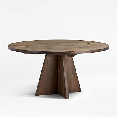 Monarch Shiitake 60 Round Dining Table Reviews Crate And Barrel Canada - Round Kitchen Table And Chairs Canada Monarch Shiitake 60 Round Dining Table Reviews Crate And Barrel Canada - Round Kitchen Table And Chairs Canada