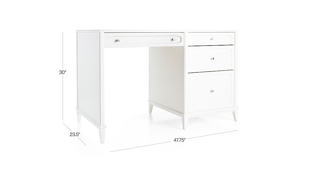 Kids Monarch Storage Desk Reviews Crate And Barrel Tap To Zoom Image With Dimension For Kids Monarch Storage Desk