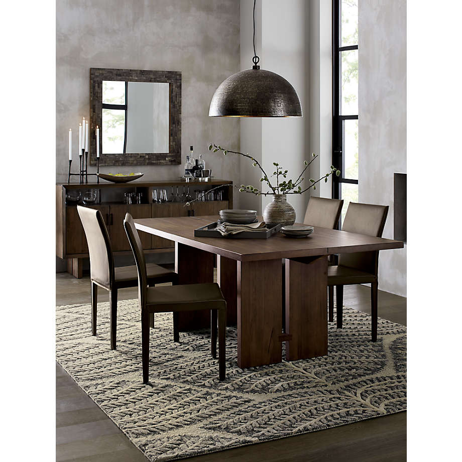 Monarch Shiitake 76 Dining Table Reviews Crate And Barrel
