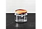 Montana 48 oz. Small Acacia and Glass Jar