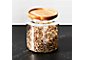 Montana 96 oz. Acacia and Glass Jar