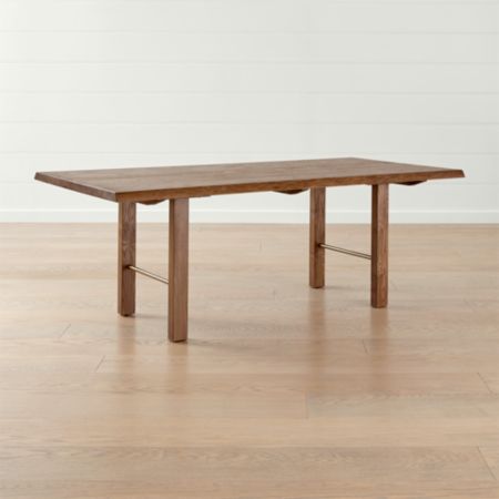 Montana 82 Live Edge Dining Table