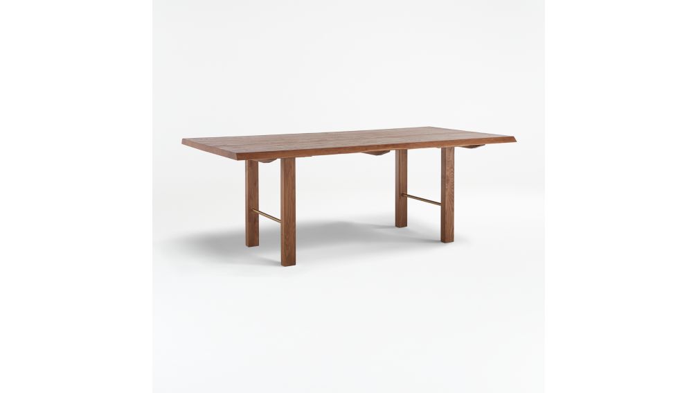Montana 82" Live Edge Dining Table + Reviews Crate and Barrel Canada