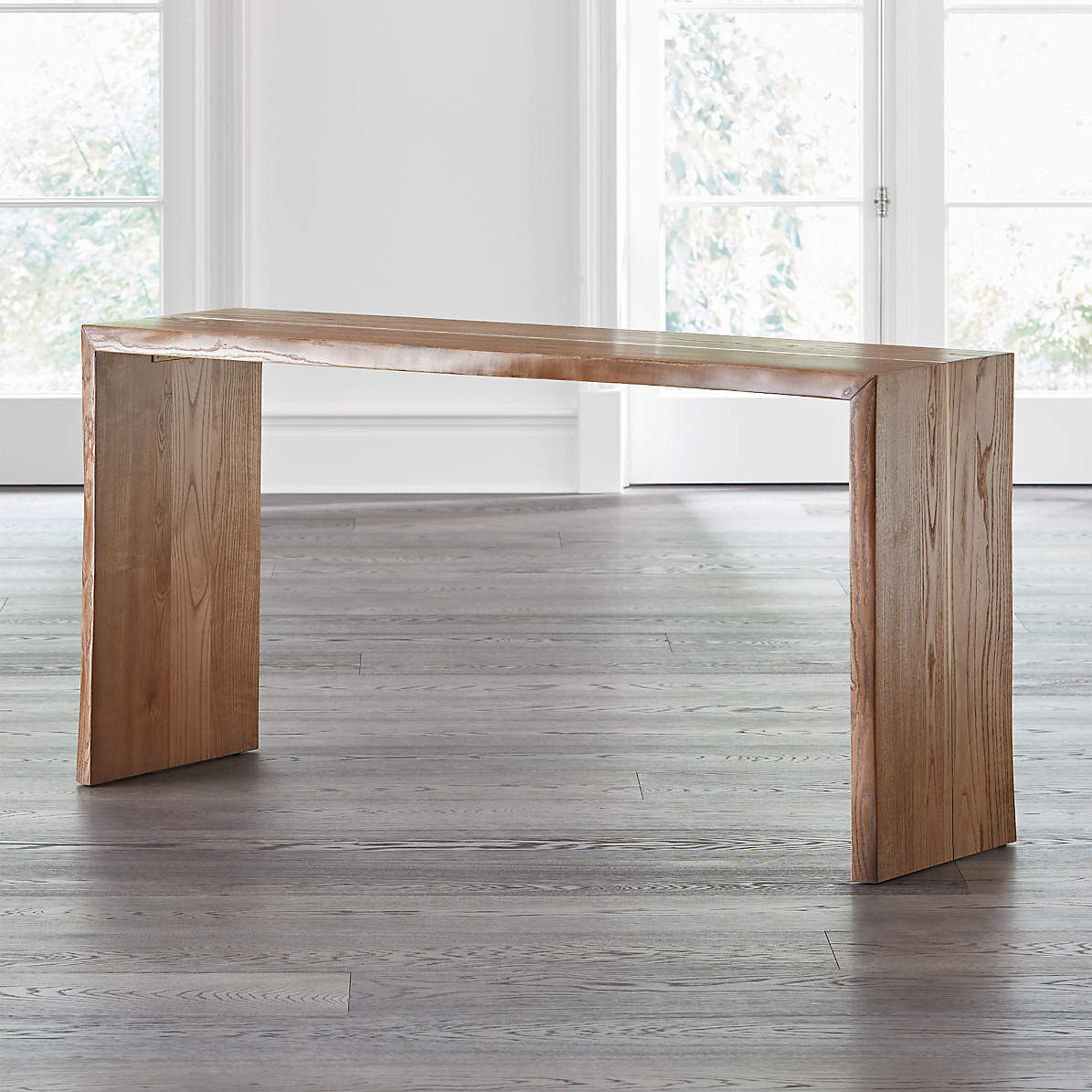 Montana 60x18 Live Edge Console Table Reviews Crate And Barrel