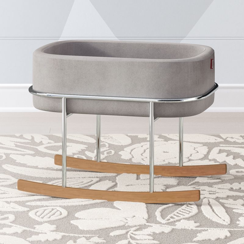 rocking chair with bassinet
