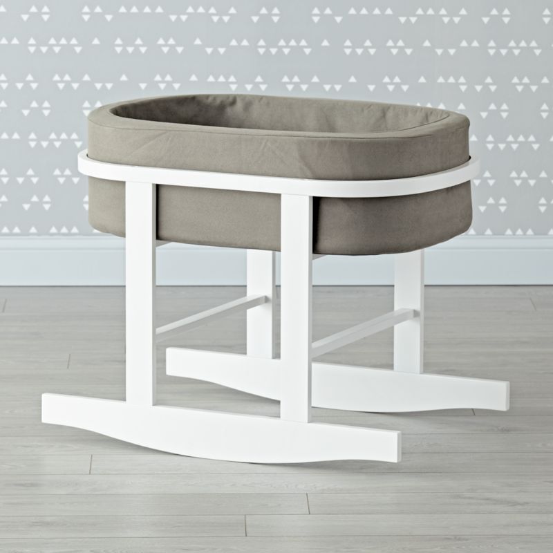 Monte Grey & White Modern + Reviews Crate and Barrel