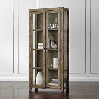 Bookcases Wood Metal And Gl Crate Barrel Morris Ash Grey Bookcase