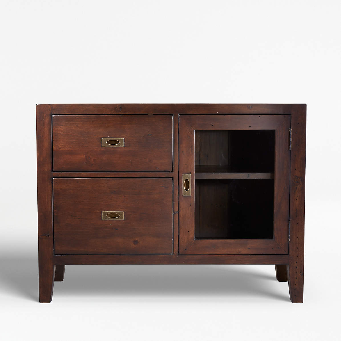 Morris Chocolate Brown Credenza Reviews Crate And Barrel