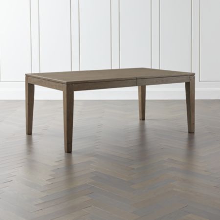 Morris Ash Grey Reclaimed Wood Extension Dining Table