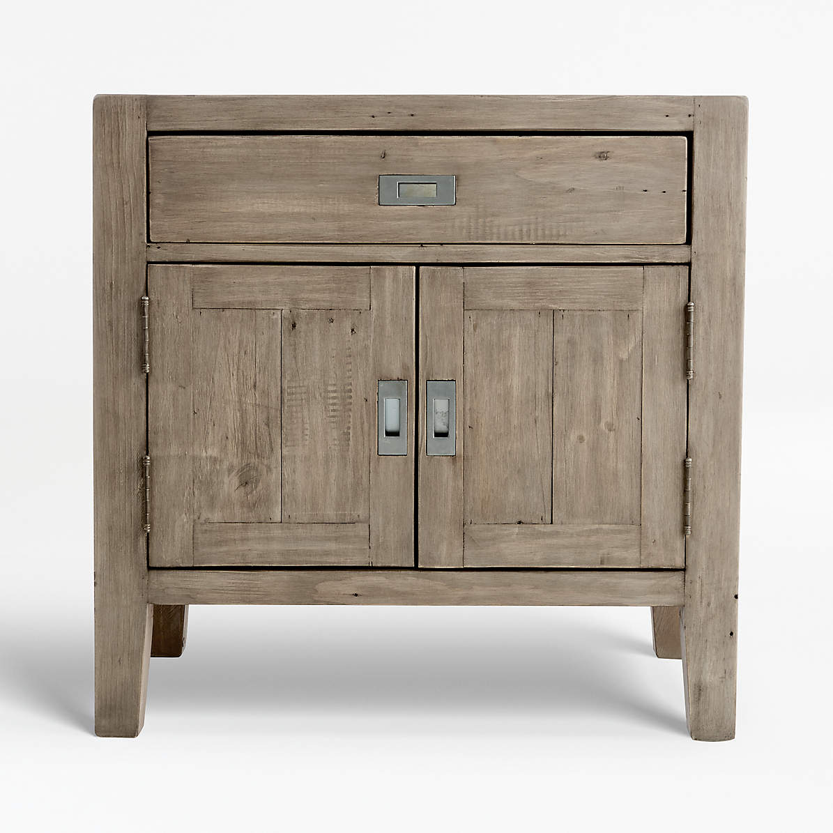 Morris Ash Grey Nightstand Reviews Crate And Barrel