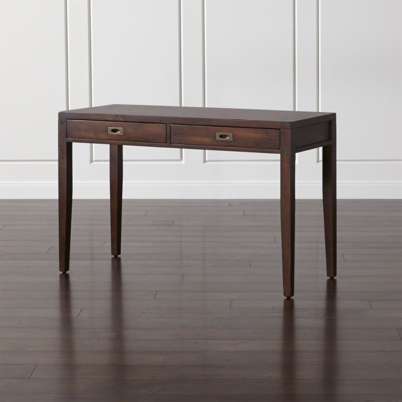 Wood Writing Desks Crate And Barrel