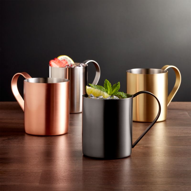 mule moscow mug mugs copper beer ginger crate gifts barrel modern 20s living drink crateandbarrel mules