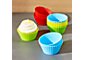 Set of 12 Multicolor Silicone Baking Cups