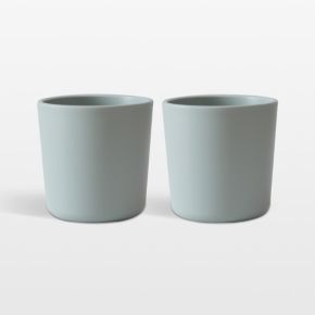 Image of Mushie 2-Pack Sage Dinnerware Cups