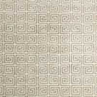 Mykonos Wool-Blend Hand-Knotted Taupe Brown Rug Swatch 12"x18"
