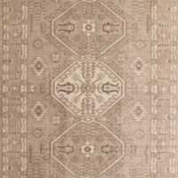 Naples Performance Traditional Ivory Handknotted Rug Swatch 12"x18"