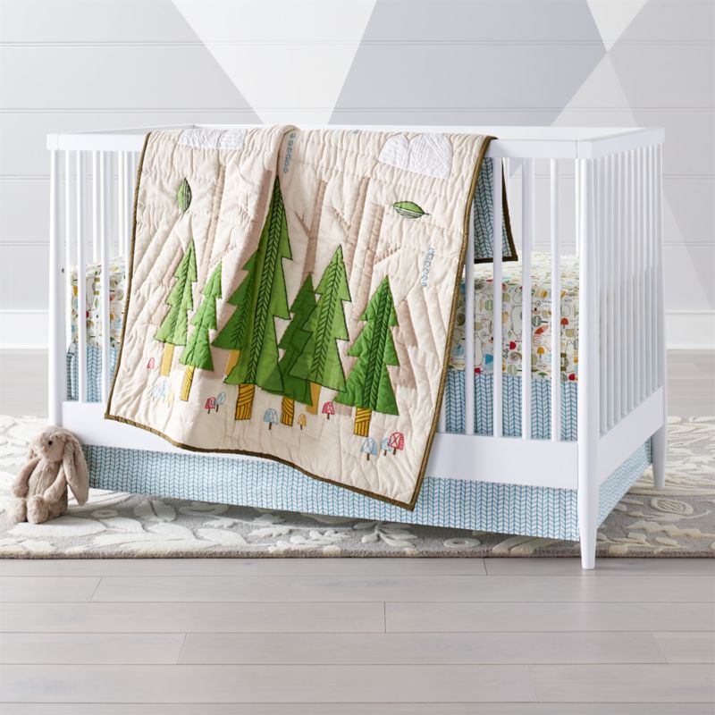 Nature Trail Woodland Crib Bedding Crate And Barrel