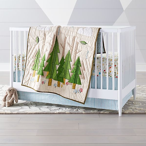 nature crib bedding