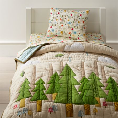 Nature Trail Woodland Toddler Bedding