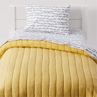 navy kids bedding