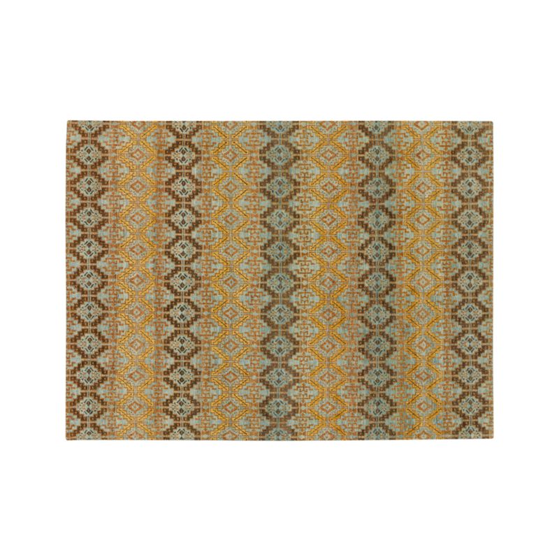 Nell Oasis Wool-Blend 9'x12' Rug + Reviews | Crate and Barrel