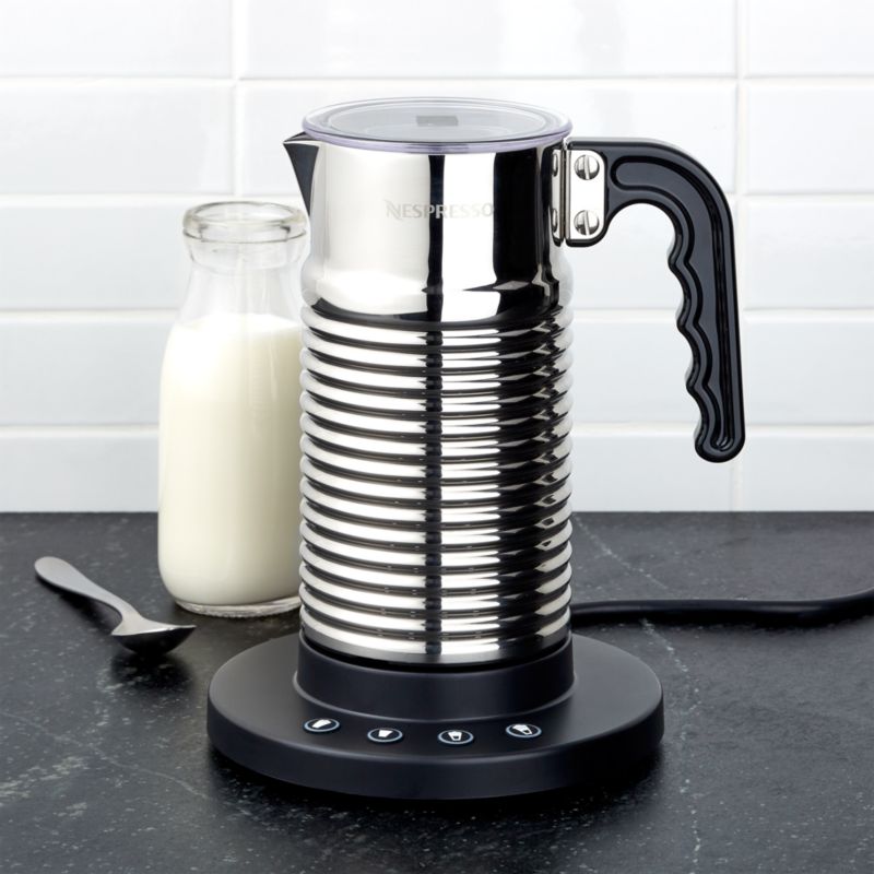 Nespresso Aeroccino 4 Frother + Reviews | Crate and Barrel