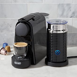 Nespresso ® by DeLonghi Essenza Mini Black Espresso Maker Bundle